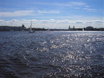 Достопримечательности Санкт-Петербурга. Петропавловская крепость. Река Нева