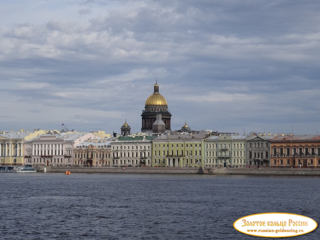 Река Нева. Исторический центр Петербурга