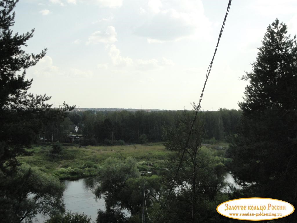 Земляные валы (Городок). Река Москва