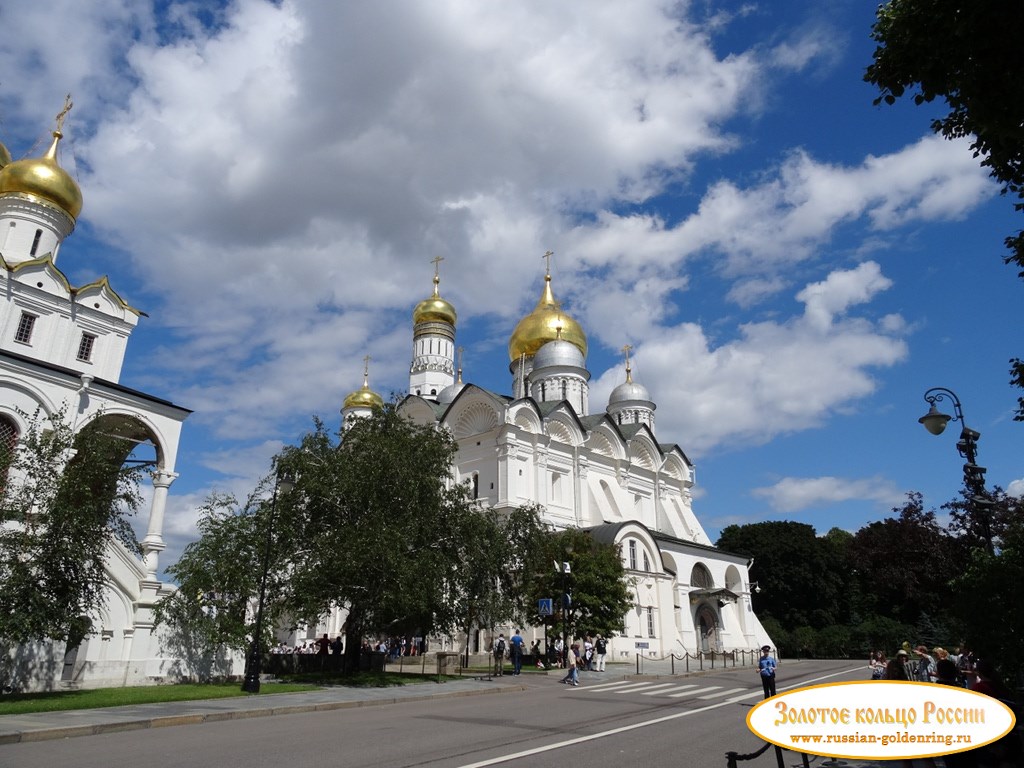 Московский кремль. Архангельский собор