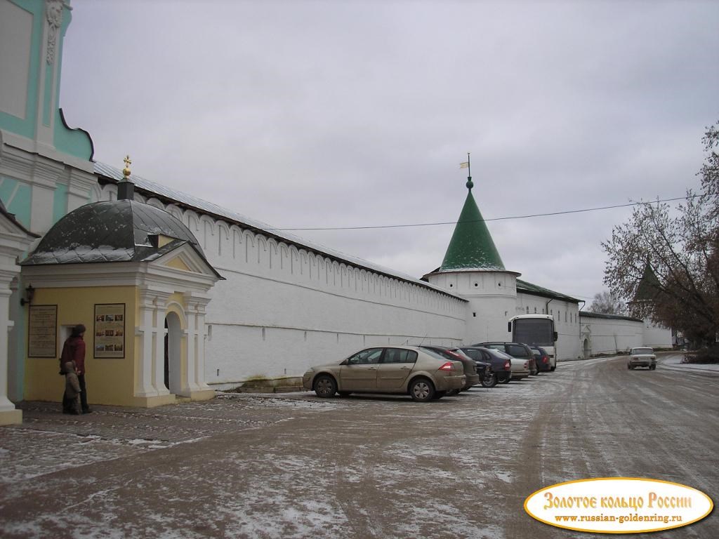 Ипатьевский монастырь. Стена Нового города