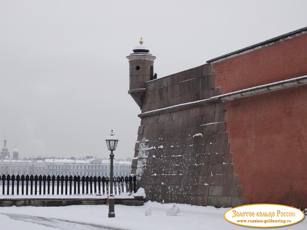 Петропавловская крепость. Государев бастион