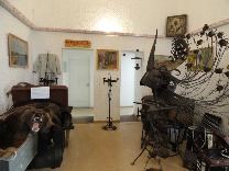 Достопримечательности Пскова. Кремль (Кром). Выставка антиквариата в Приказной палате