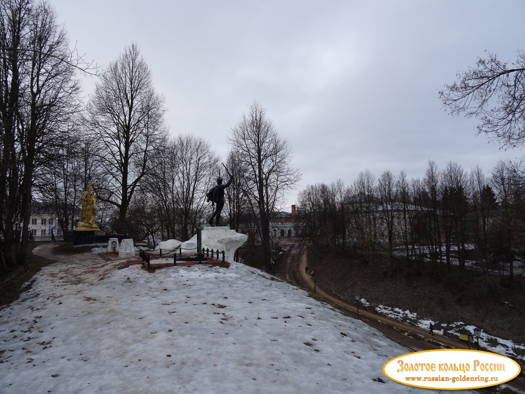 Верейский кремль. На земляном валу