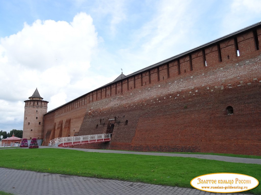 Коломенский Кремль. Юго-западная стена