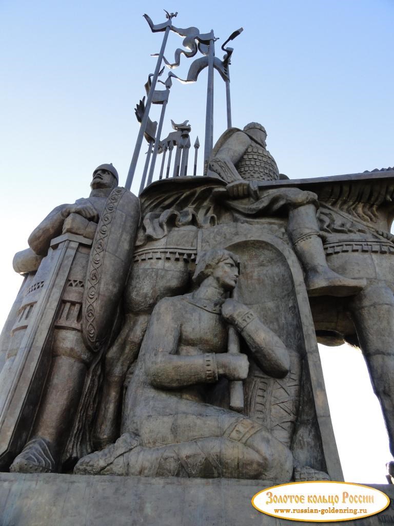 Монумент в честь Ледового побоища