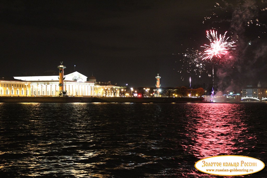 Река Нева. Стрелка Васильевского острова