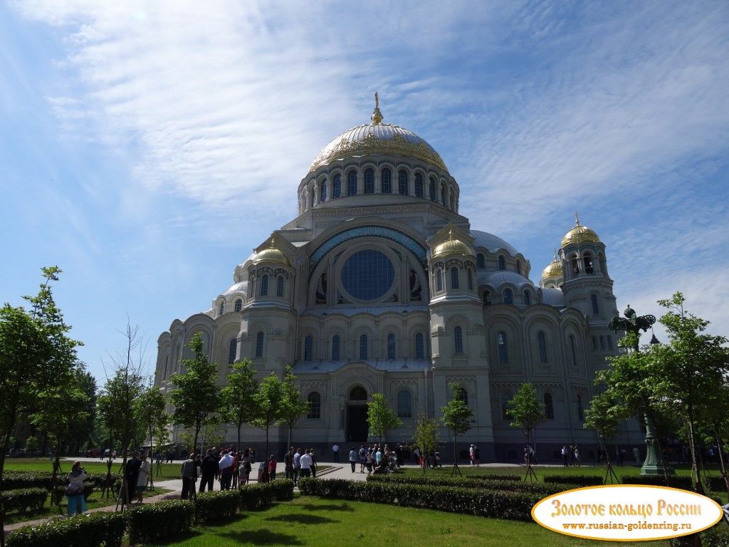 Морской собор Николая Чудотворца. Вид со стороны сада