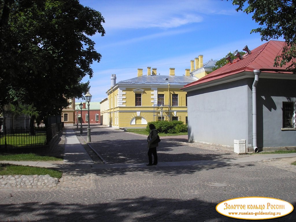 Петропавловская крепость. На территории крепости