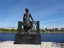 Достопримечательности Твери. Городской сад. Памятник Пушкину