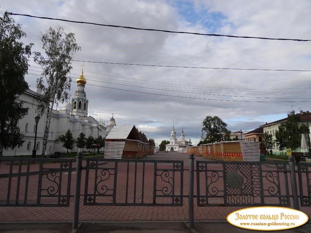 Вологодский кремль. Кремлёвская площадь