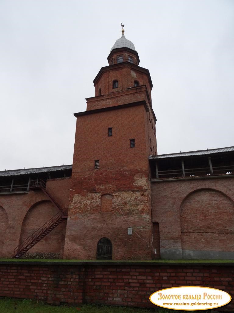 Новгородский Детинец (кремль). Башня Кокуй
