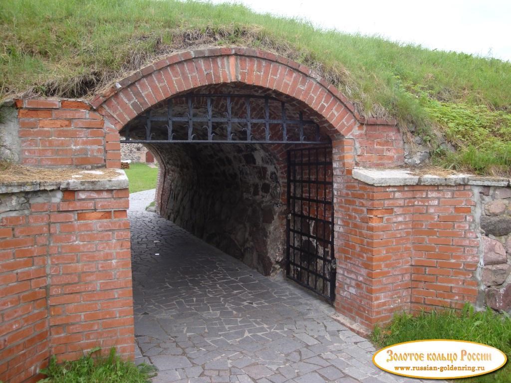 Крепость Корела. Водяные (Мельничные) ворота