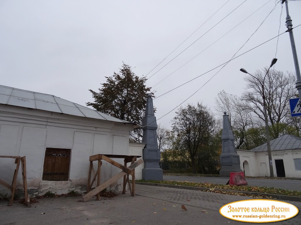 Стена Окольного города. Северные городские ворота