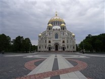 Достопримечательности Санкт-Петербурга. Морской собор Николая Чудотворца. Якорная площадь
