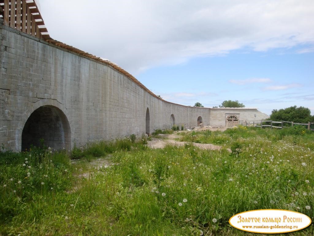 Староладожская крепость. В крепости