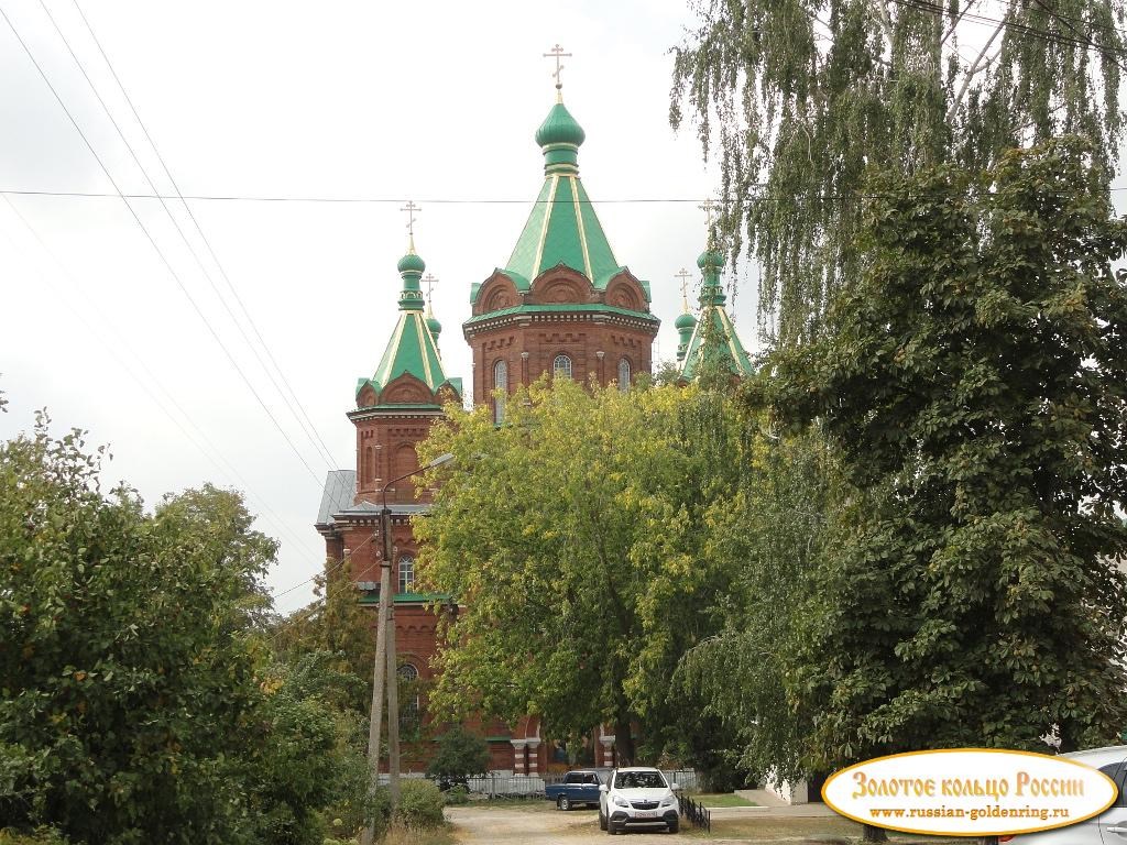 Свято-Троицкий Тихоновский женский монастырь. Вид с улицы Горького