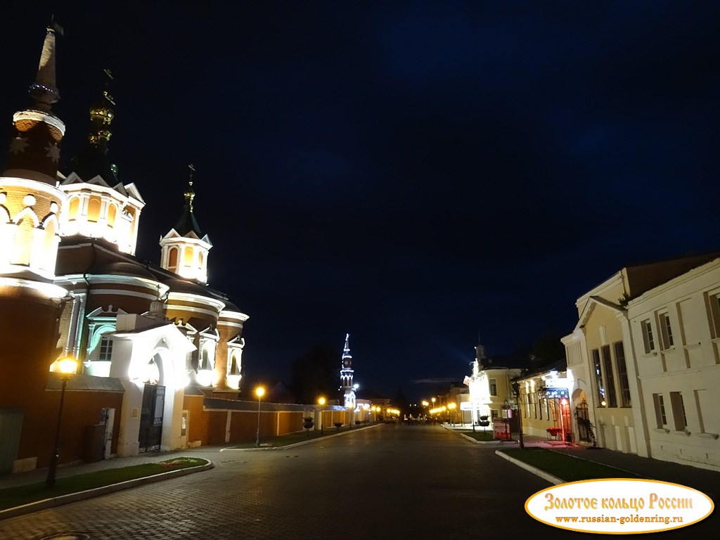 Коломенский Кремль. Улица Лажечникова