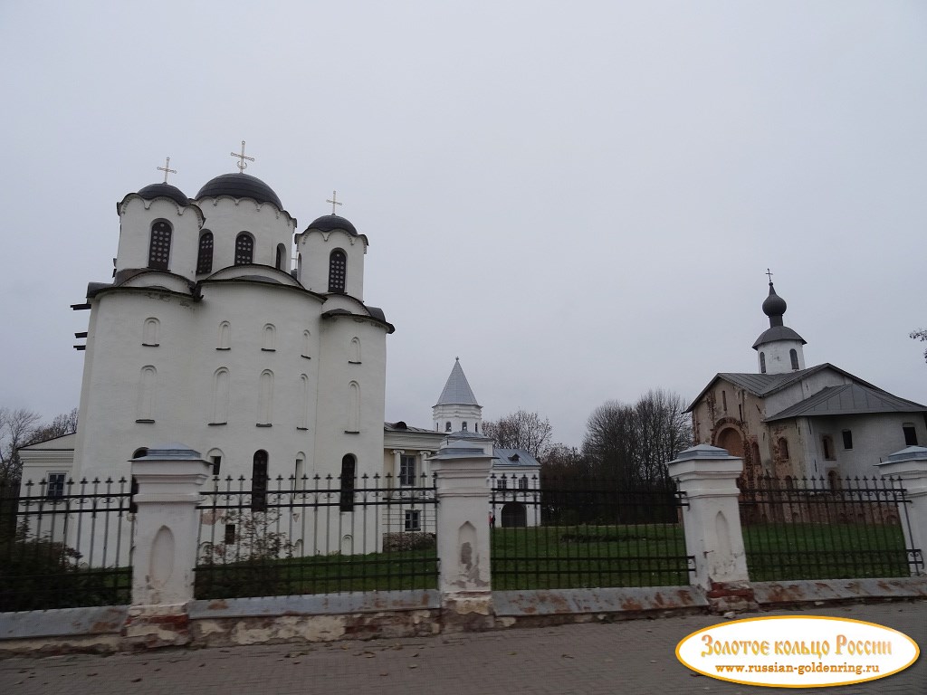 Ярославово Дворище. Вид со стороны Большой Московской улицы