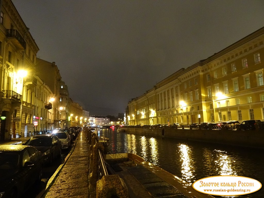 Река Мойка. Возле Певческого моста