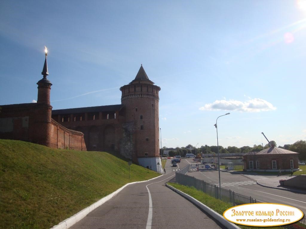 Коломенский Кремль. Набережная реки Коломенки