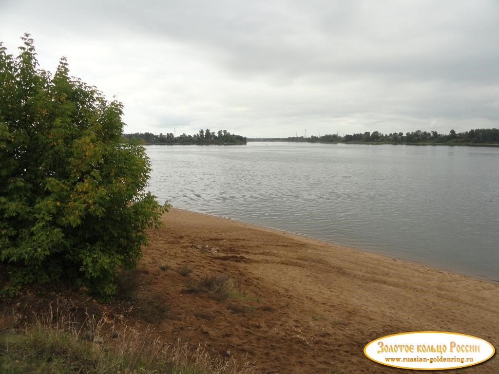 Река Волга. Устье Шексны
