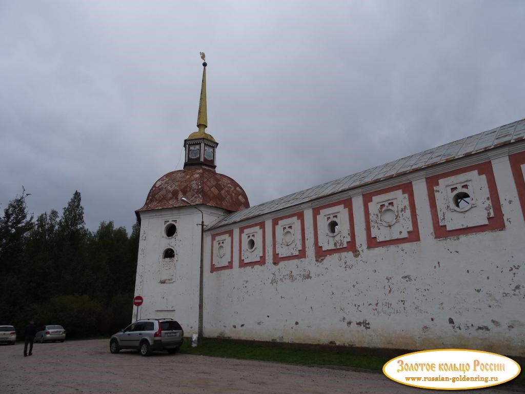 Богородичный Тихвинский Успенский монастырь. Юго-западная башня