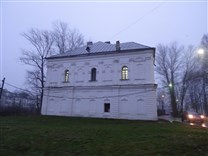 Достопримечательности Великого Новгорода. Антониев монастырь. Здание библиотеки Духовной семинарии