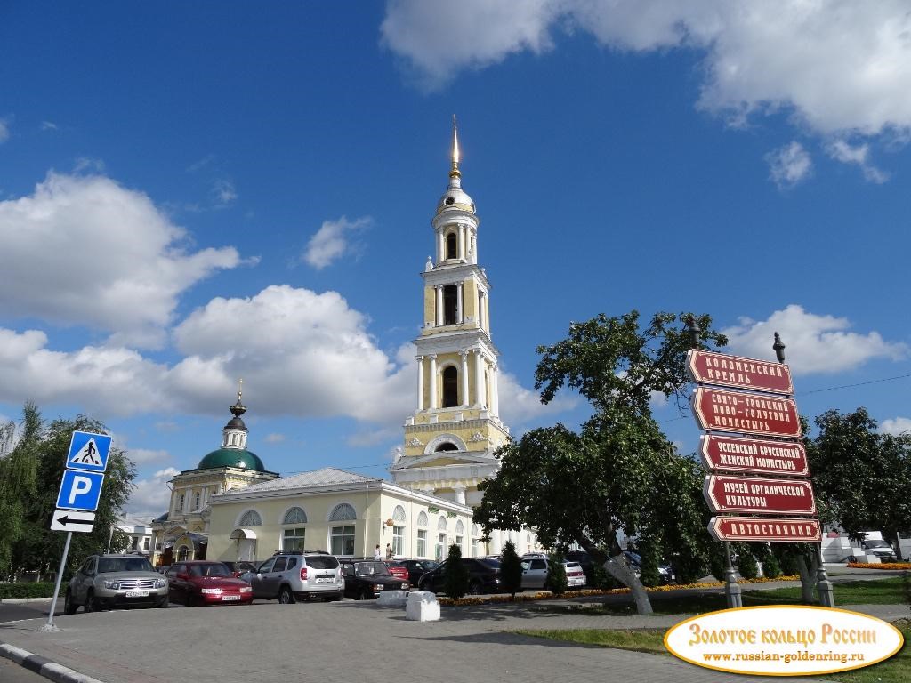 Церковь Иоанна Богослова. Вид со стороны кремля