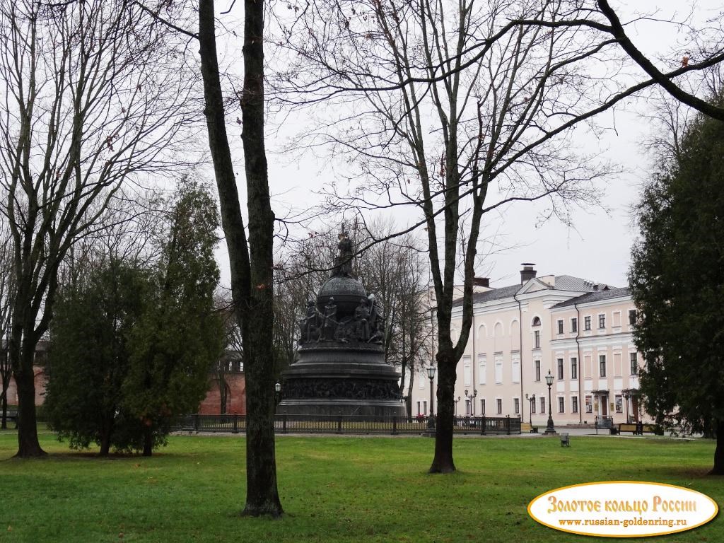 Новгородский Детинец (кремль). Центральная площадь