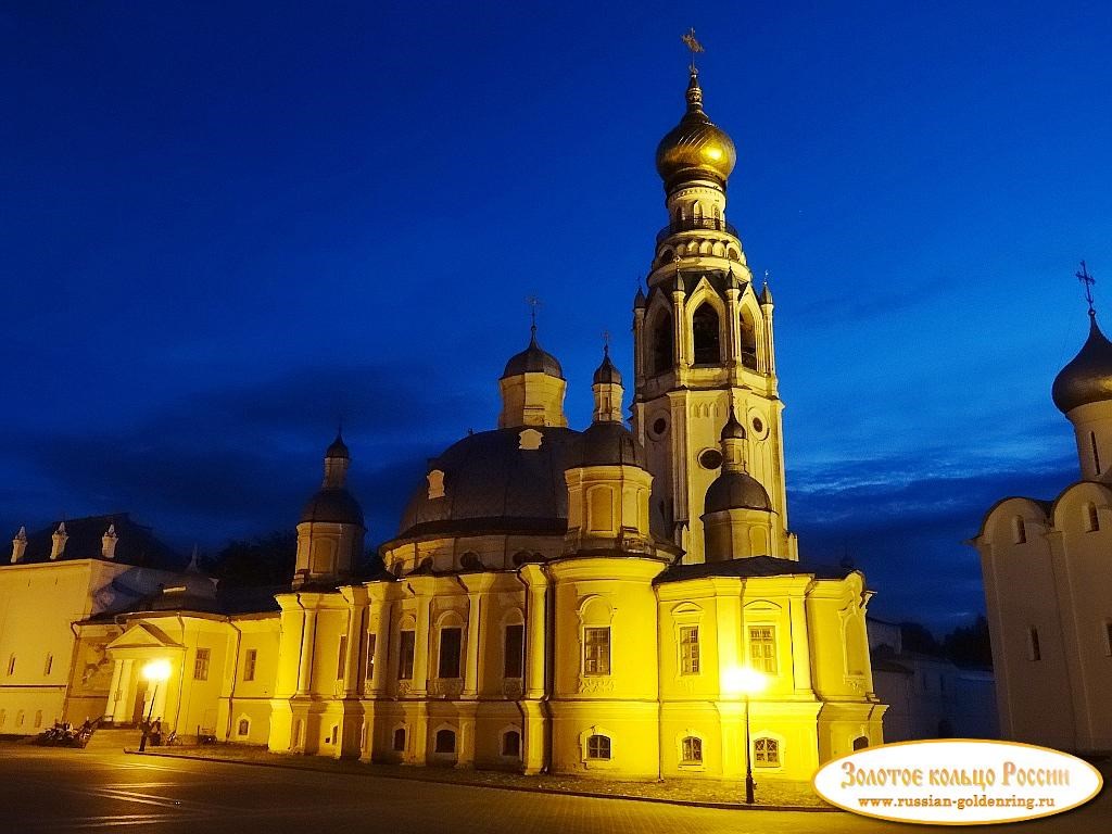 Собор Воскресения Христова. Вечерняя подсветка