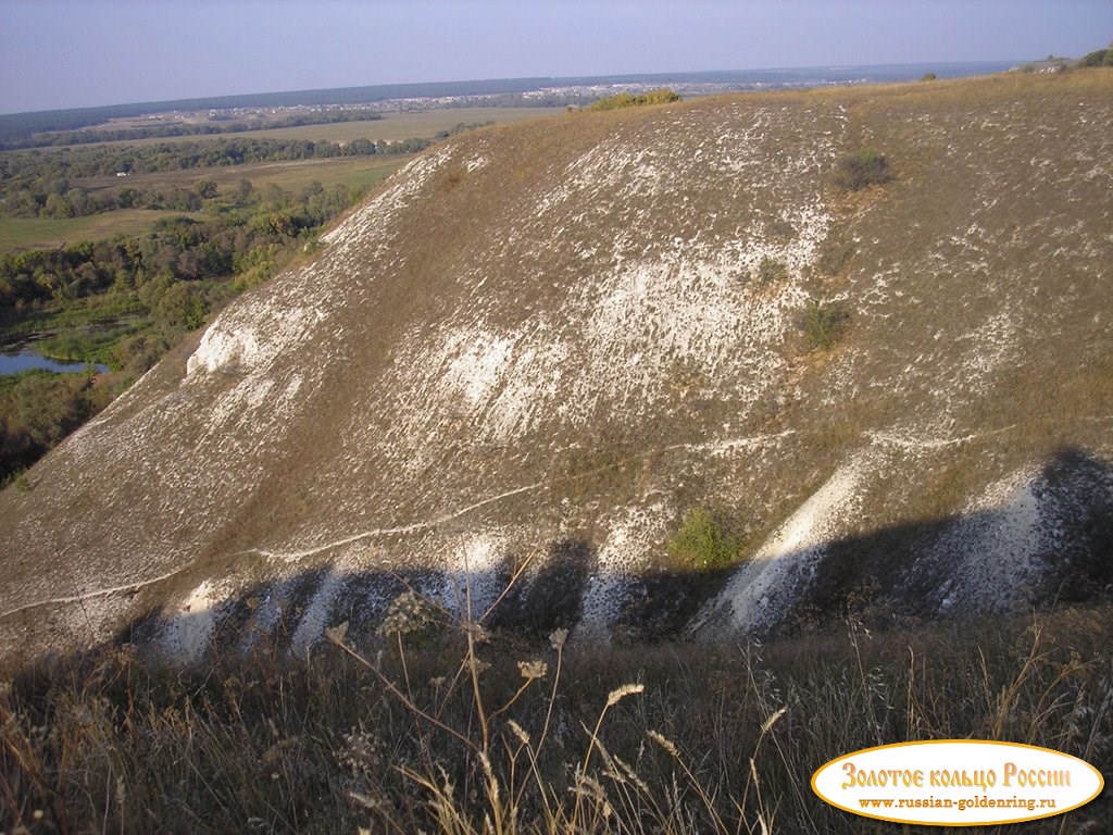 Дивногорье. Крутые склоны плато