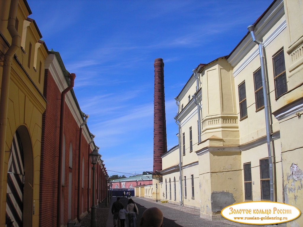 Петропавловская крепость. Труба монетного двора