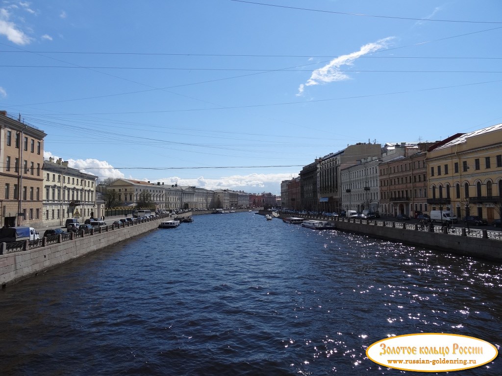 Река Фонтанка. Вид с моста Белинского