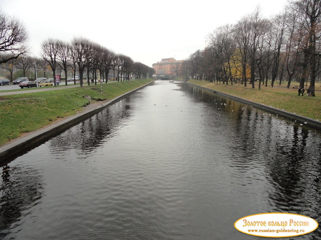 Река Мойка. Вид с Садового моста