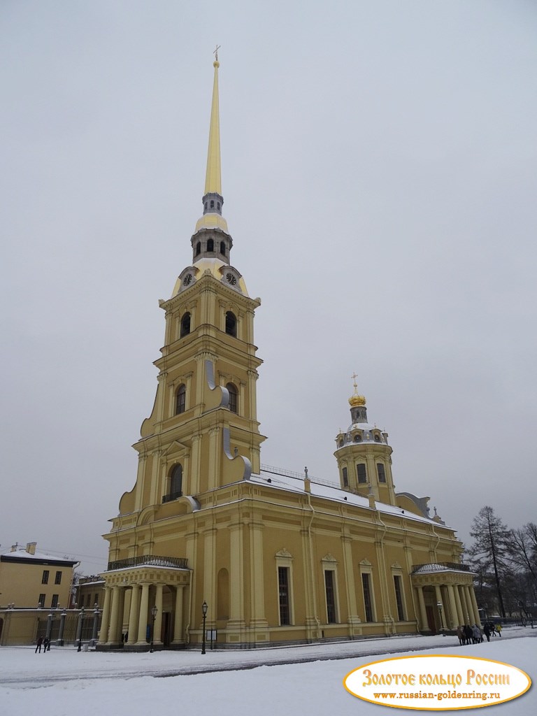 Петропавловская крепость. Петропавловский собор (январь 2015)