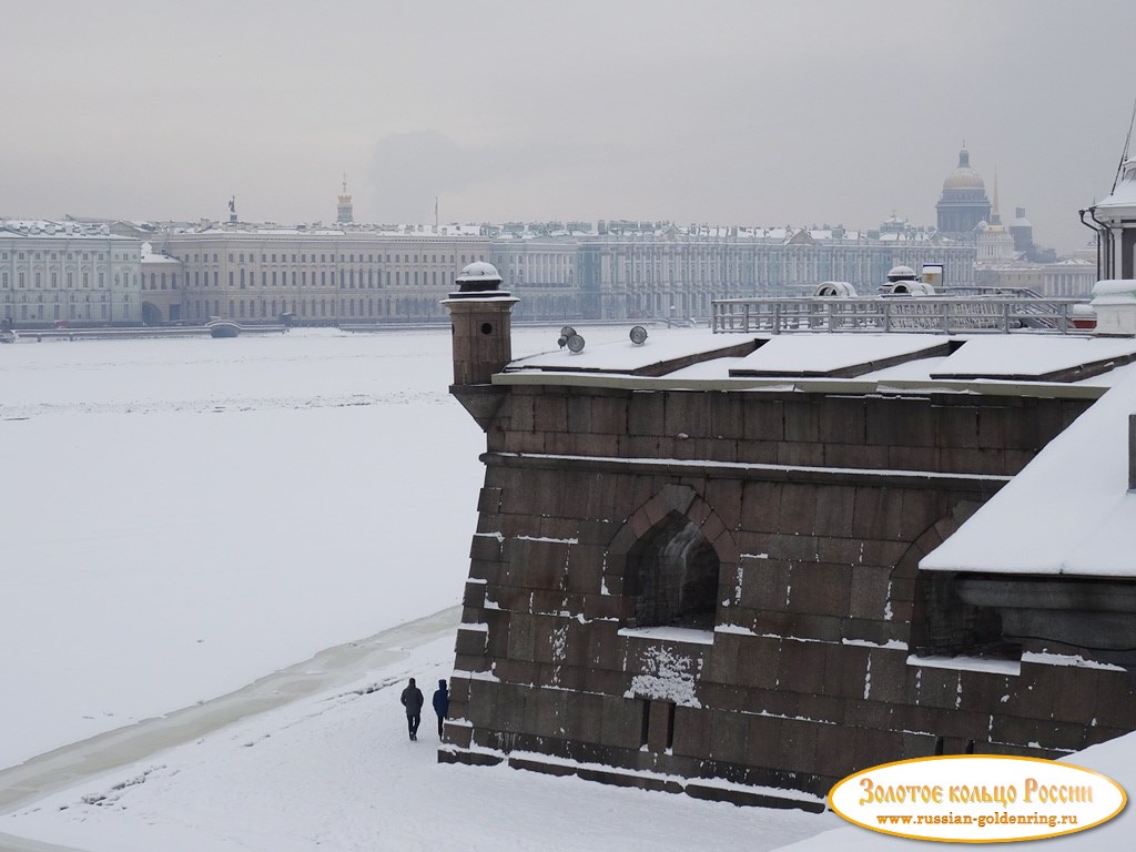 Петропавловская крепость. Нарышкин бастион