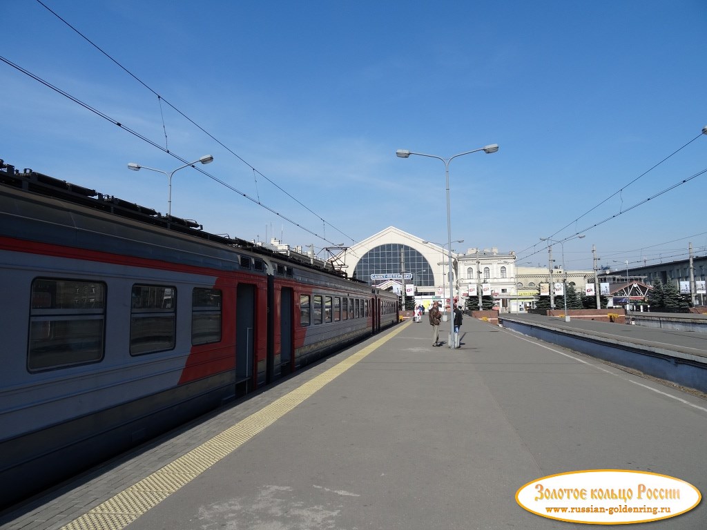 Балтийский вокзал. На перроне