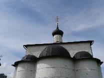 Достопримечательности Кидекши. Церковь Бориса и Глеба. Купол