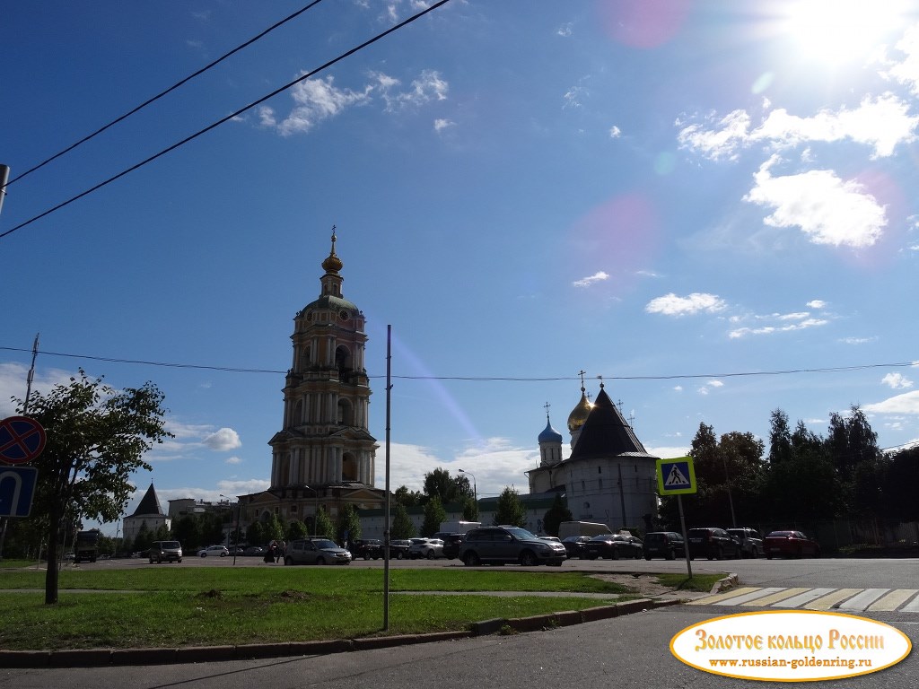 Новоспасский монастырь. Вид со стороны улицы Гвоздева