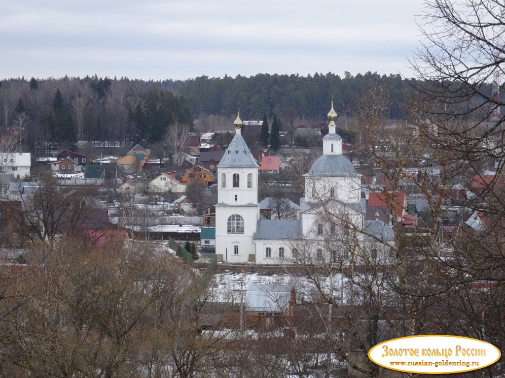 Верейский кремль. Вид на Богоявленскую церковь