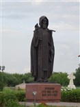 Достопримечательности Коломны. Старо-Голутвин монастырь. Памятник Сергию Радонежскому