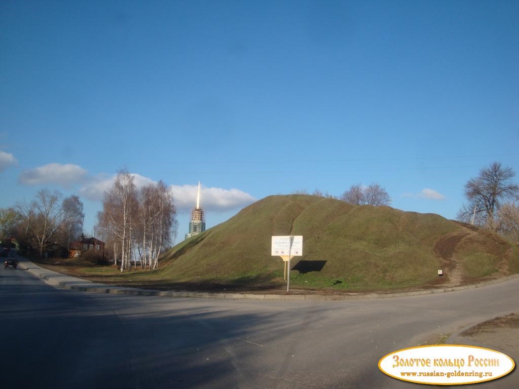 Городище и земляной вал