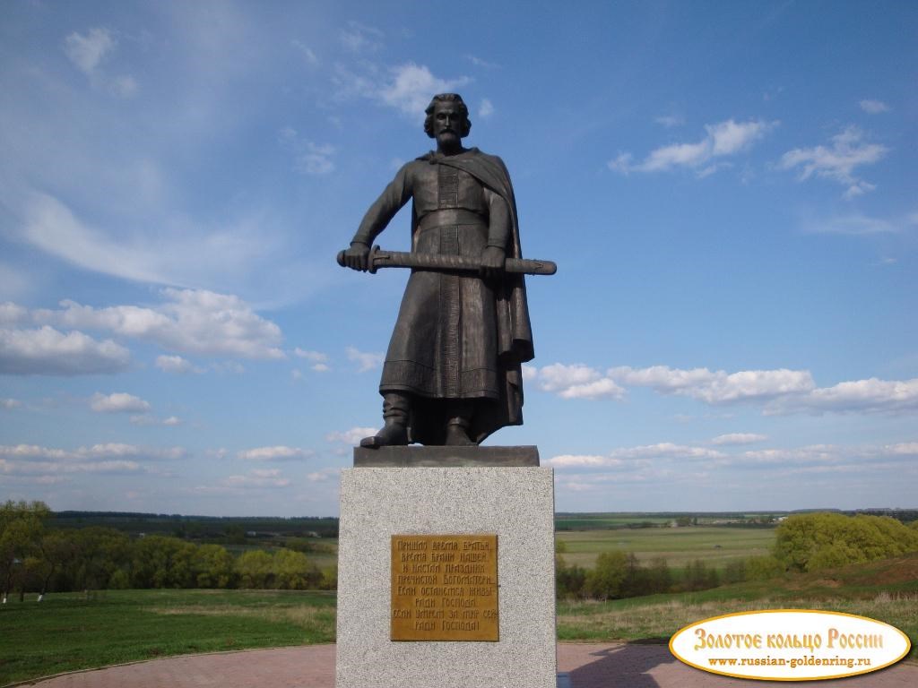 Куликово поле (комплекс в с. Монастырщино). Памятник Дмитрию Донскому