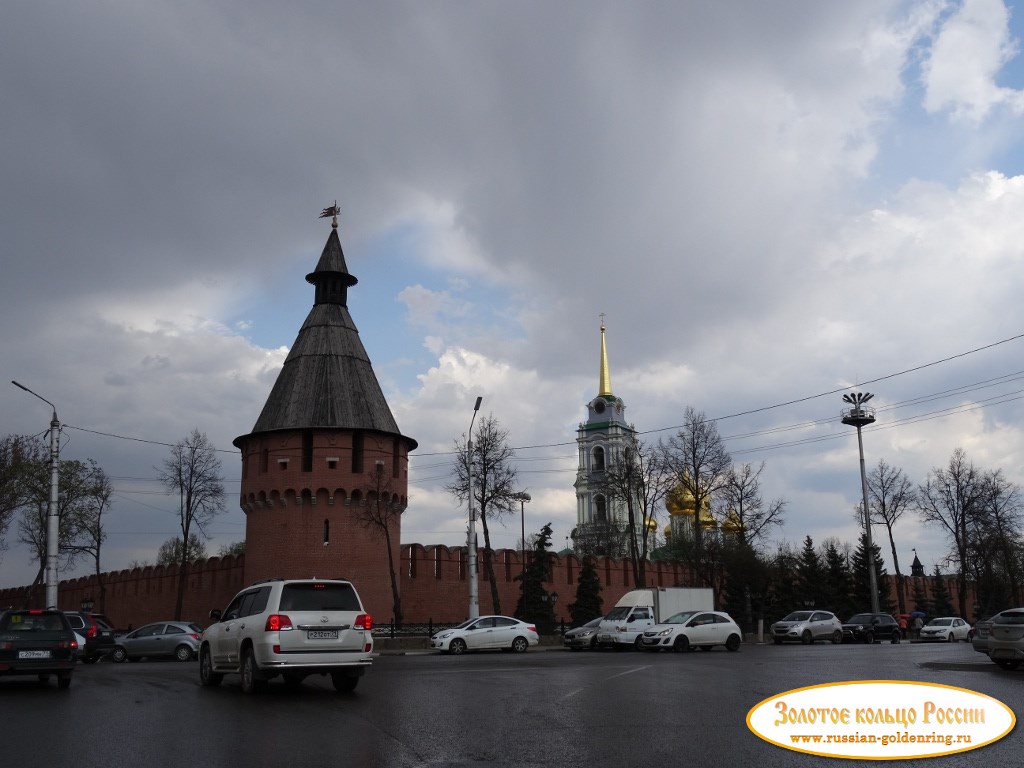 Тульский кремль. Спасская башня