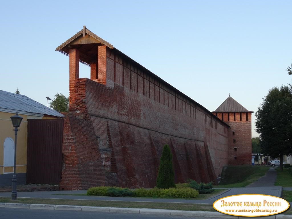 Коломенский Кремль. Южная стена