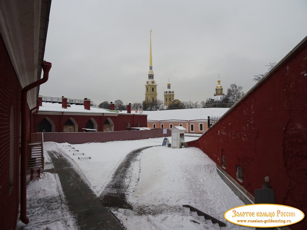 Петропавловская крепость. Вид из Государева бастиона