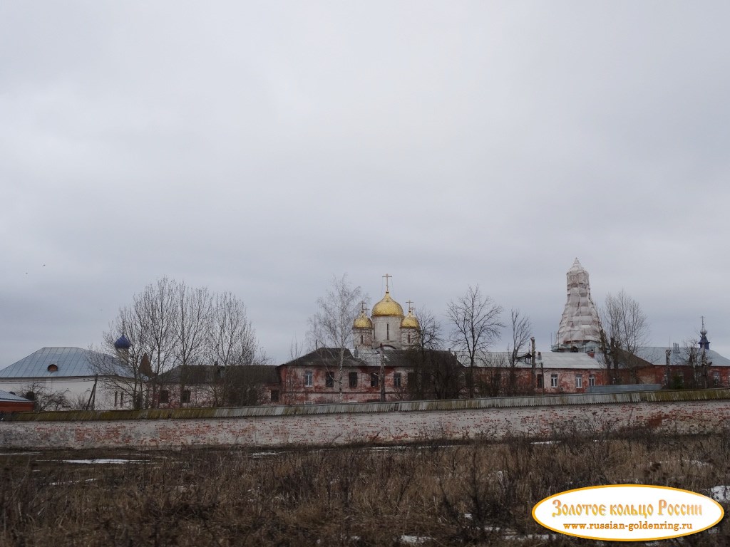 Ферапонтов Лужецкий Можайский монастырь. Вид с западной стороны