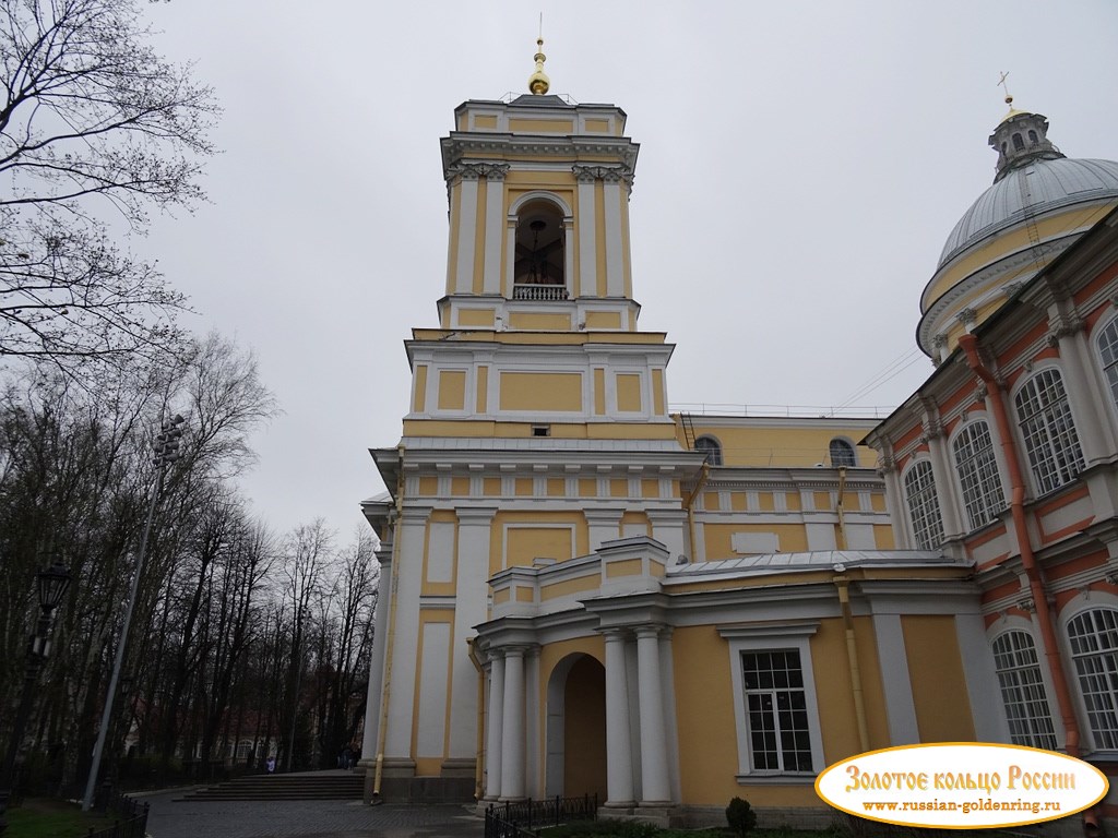 Александро-Невская лавра. Колокольня собора