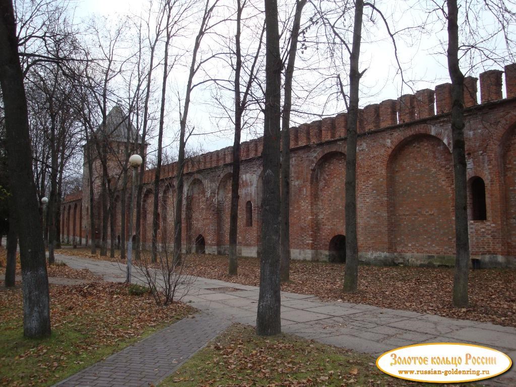 Смоленская крепостная стена. Стена в Детском парке